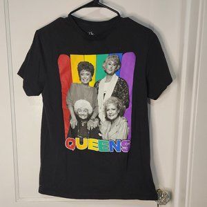 Queens Golden Girls Pride Rainbow‎ Shirt Size Medium
